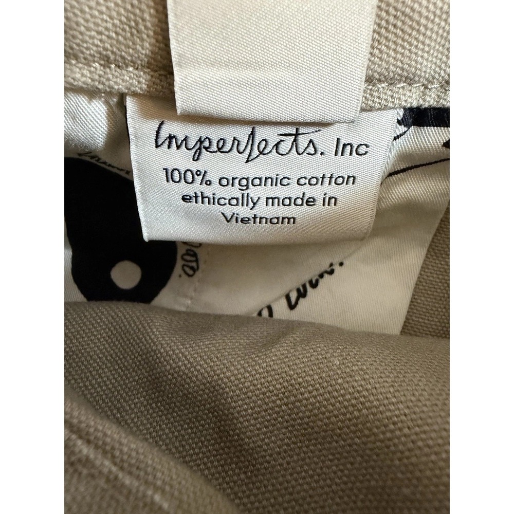 New Imperfects Courier Pants OG Fit 34X32 Badlands Beige Utility Canvas NWT - Picture 16 of 16